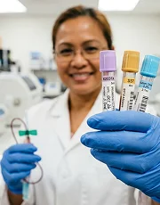 Lab tests at home in Dubai